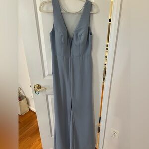 Azazie Dusty Blue Dress